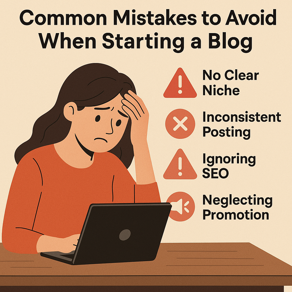 Common Mistakes to Avoid When Starting a Blog